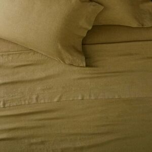 ❤️BUY 2 GET 1 FREE West Elm European Flax Linen Duvet Cover, Color Cedar